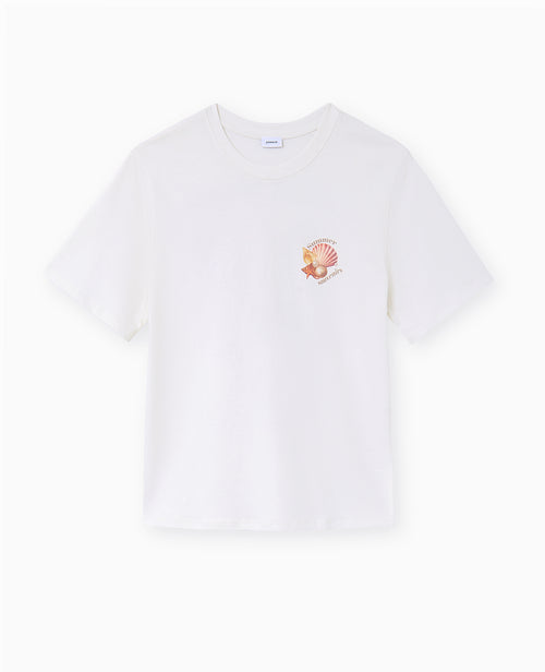 T-shirt oversize print poitrine et dos - PIMKIE - 4