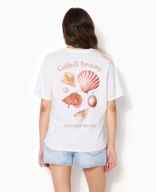 T-shirt oversize print poitrine et dos - PIMKIE - 6