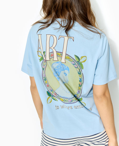 T-shirt oversize avec print poitrine et dos - PIMKIE - 7