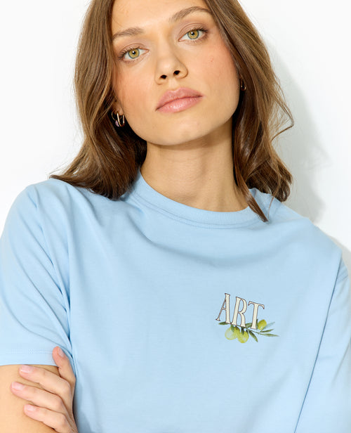 T-shirt oversize avec print poitrine et dos - PIMKIE - 8