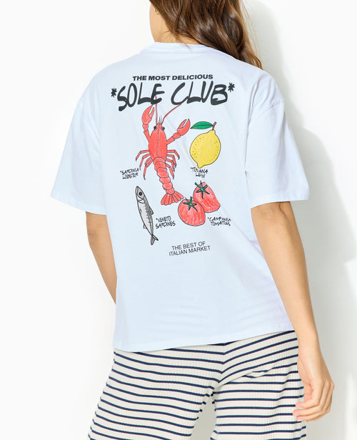 T-shirt oversize avec print poitrine et dos - PIMKIE - 1