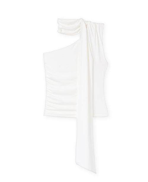 Top asymétrique one shoulder avec effet foulard - PIMKIE - 4