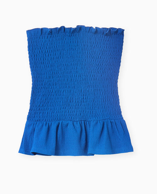 Top bandeau en smock - PIMKIE - 4