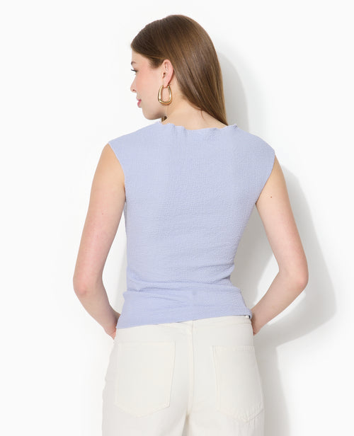 Top sans manches en tissu reliefé - PIMKIE - 6