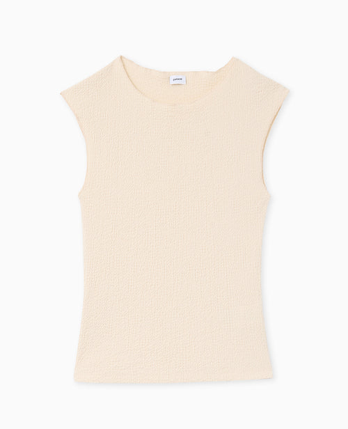 Top sans manches en tissu reliefé - PIMKIE - 4