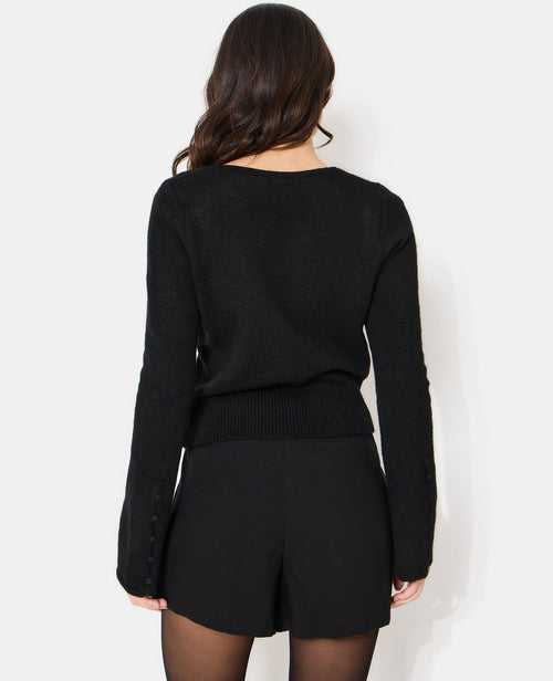 Pull encolure carrée avec manches flare - PIMKIE - 6