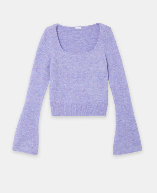 Pull encolure carrée avec manches flare - PIMKIE - 4