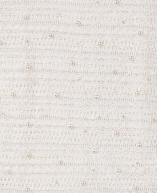 Top en maille ajourée avec perles et nouettes - PIMKIE - 9