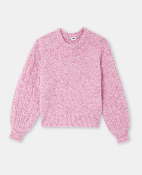 Pull ample avec manches en maille torsadée - PIMKIE - 4