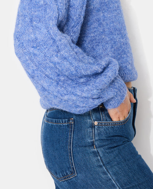 Pull ample avec manches en maille torsadée - PIMKIE - 2