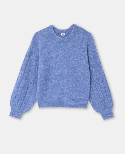 Pull ample avec manches en maille torsadée - PIMKIE - 4