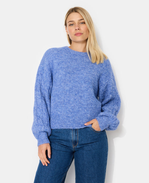 Pull ample avec manches en maille torsadée - PIMKIE - 5