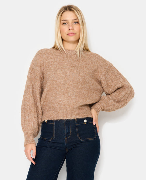 Pull ample avec manches en maille torsadée - PIMKIE - 1