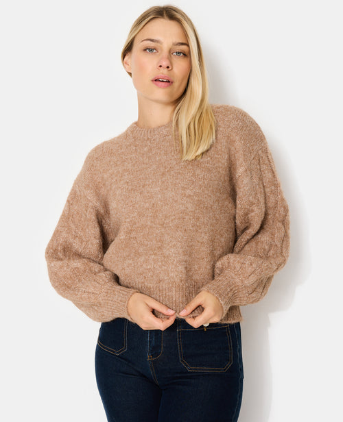 Pull ample avec manches en maille torsadée - PIMKIE - 7
