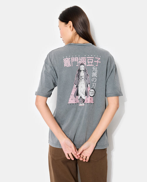 T-shirt oversize Demon Slayer - PIMKIE - 6