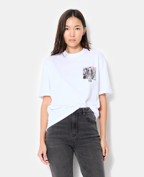 T-shirt oversize Demon Slayer - PIMKIE - 1