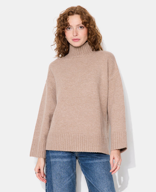 Pull oversize avec col montant - PIMKIE - 5