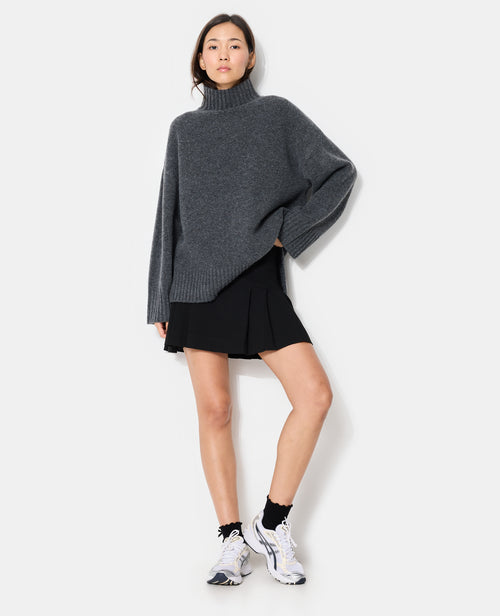 Pull oversize et droit avec col montant - PIMKIE - 3