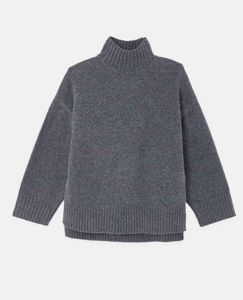 Pull oversize et droit avec col montant - PIMKIE - 4