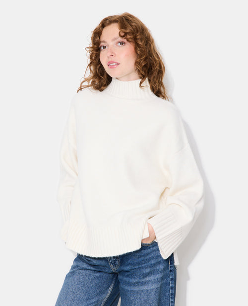 Pull oversize avec col montant - PIMKIE - 1
