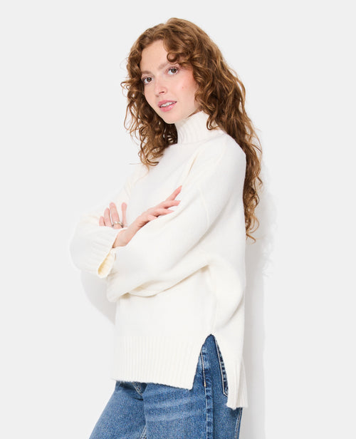Pull oversize avec col montant - PIMKIE - 2