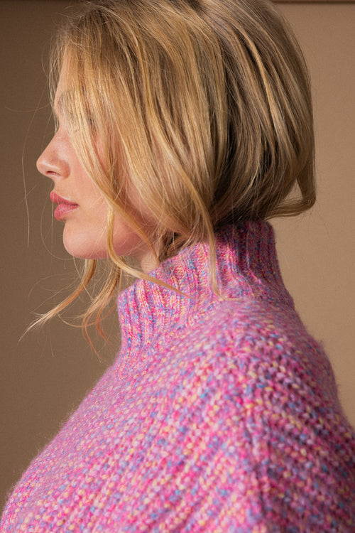 Pull oversize en grosse maille moulinée - PIMKIE - 2