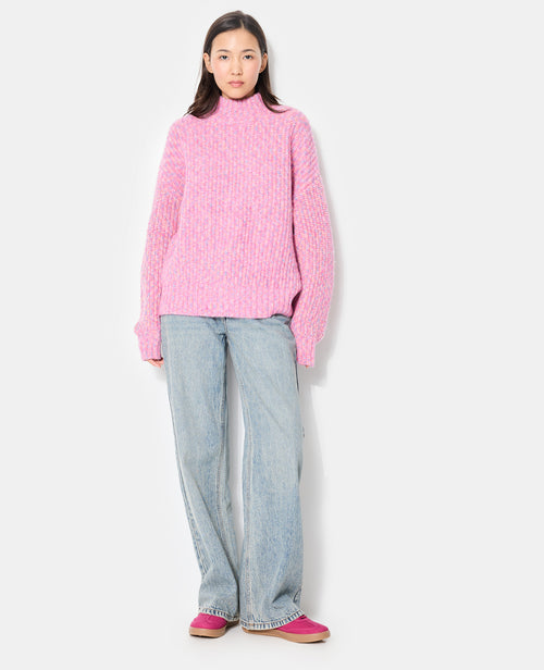 Pull oversize en grosse maille moulinée - PIMKIE - 3