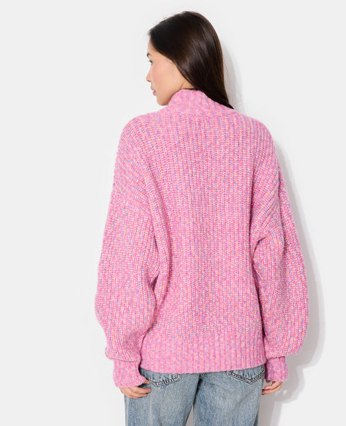 Pull oversize en grosse maille moulinée - PIMKIE - 6