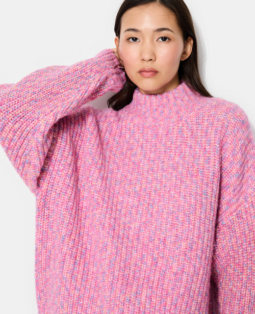 Pull oversize en grosse maille moulinée - PIMKIE - 7