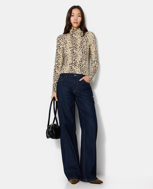 T-shirt manches longues motif léopard - PIMKIE - 3