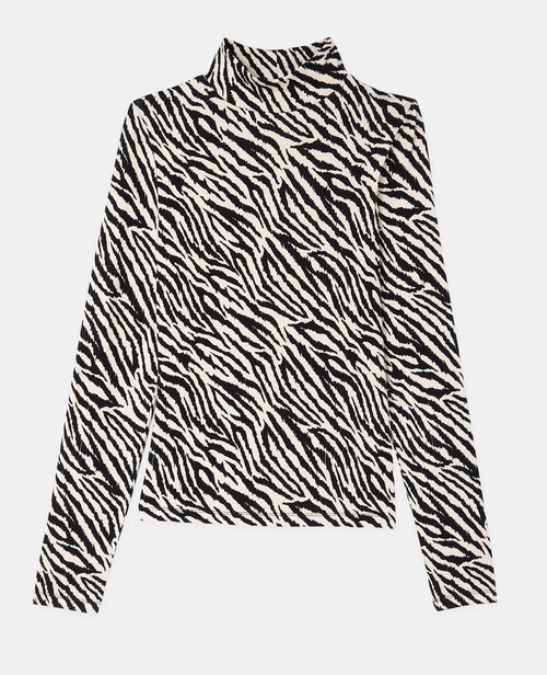 T-shirt manches longues motif zèbre - PIMKIE - 4