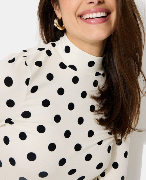 T-shirt manches longues motifs pois - PIMKIE - 2