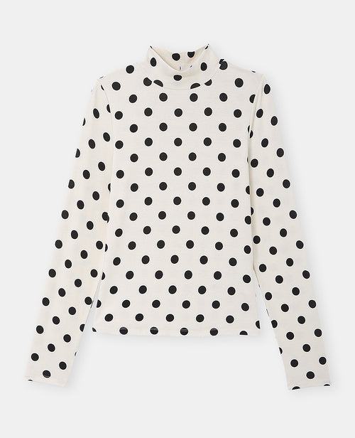 T-shirt manches longues motifs pois - PIMKIE - 4