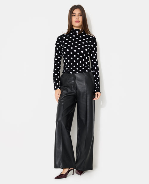 T-shirt manches longues motifs pois - PIMKIE - 3