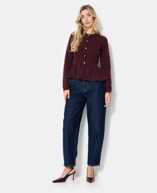 Gilet peplum avec boutons bijoux - PIMKIE - 3