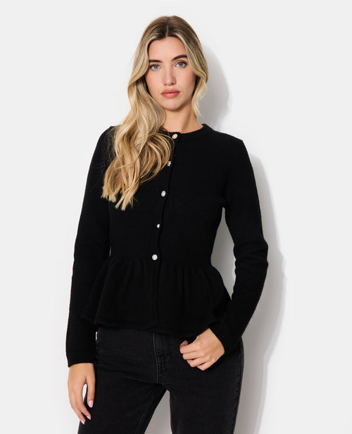 Gilet peplum avec boutons bijoux - PIMKIE - 5