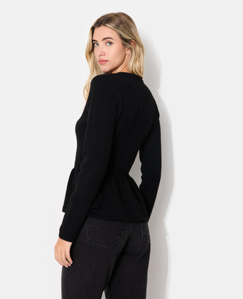 Gilet peplum avec boutons bijoux - PIMKIE - 6