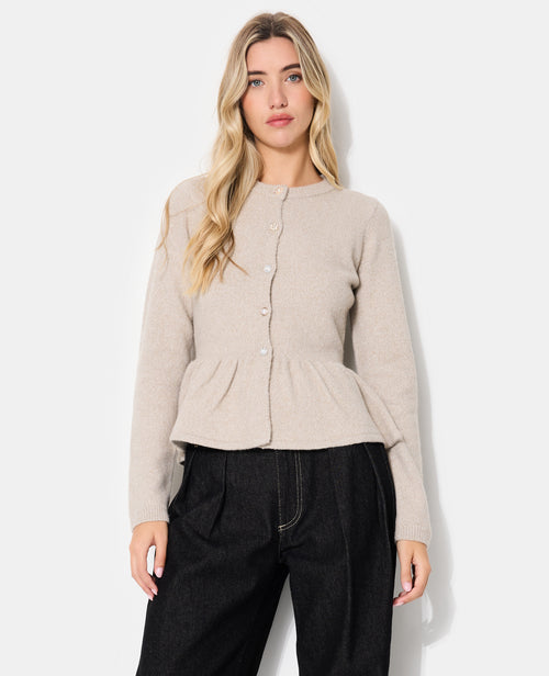 Gilet peplum avec boutons bijoux - PIMKIE - 5