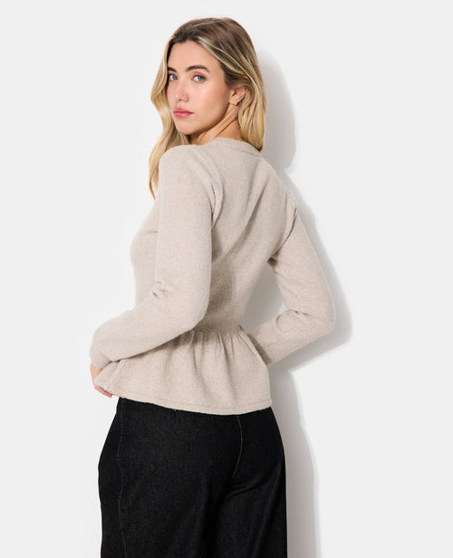 Gilet peplum avec boutons bijoux - PIMKIE - 6