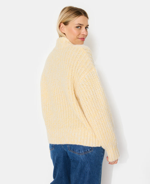 Pull grosse maille moulinée col montant - PIMKIE - 6