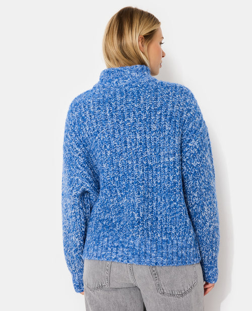 Pull grosse maille moulinée col montant - PIMKIE - 6