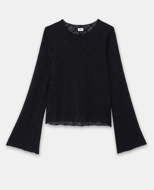 Top en dentelle avec manches flare - PIMKIE - 4