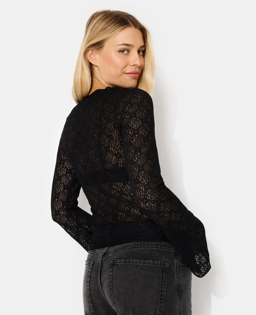 Top en dentelle avec manches flare - PIMKIE - 6