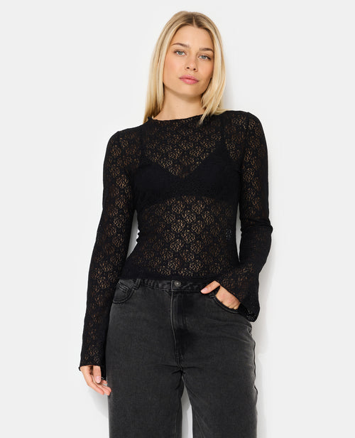 Top en dentelle avec manches flare - PIMKIE - 7