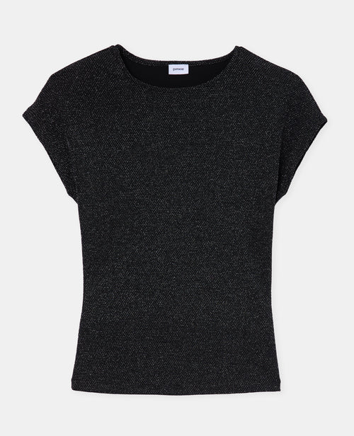 T-shirt manches raccourcies avec fils lurex - PIMKIE - 4