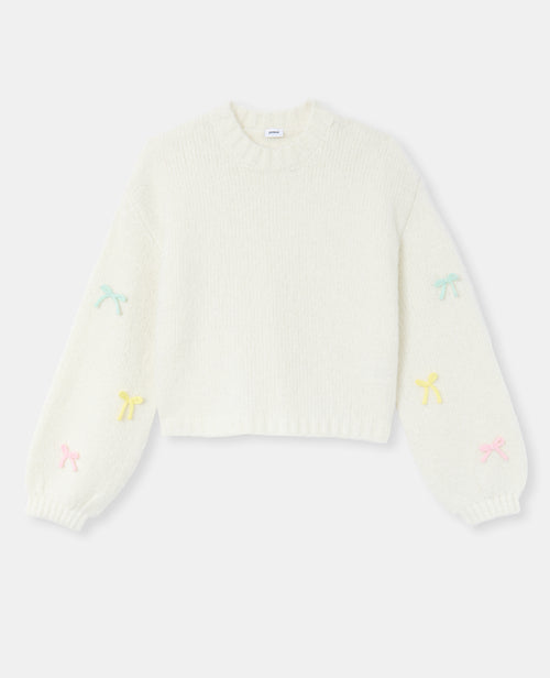 Pull manches amples avec nœuds multicolores - PIMKIE - 4