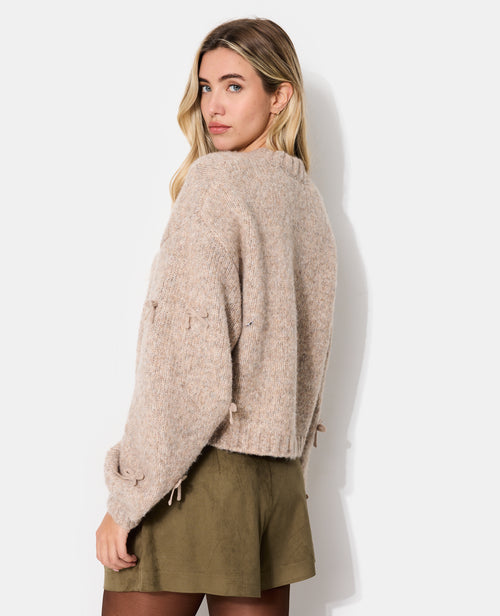 Pull manches amples avec nœuds - PIMKIE - 3