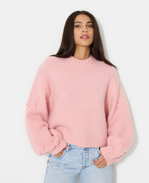 Pull manches amples avec nœuds - PIMKIE - 5
