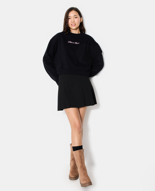 Sweat col rond avec broderie poitrine - PIMKIE - 5