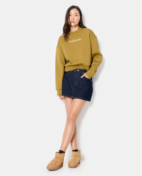 Sweat col rond avec broderie poitrine - PIMKIE - 5